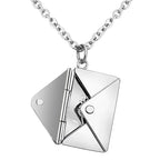 Love Letter Envelope Pendant Necklace